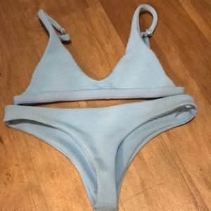 Mermaid blue bikini